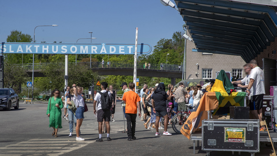 Evenemanget Slakthusdagen lockade tusentals besökare till området.