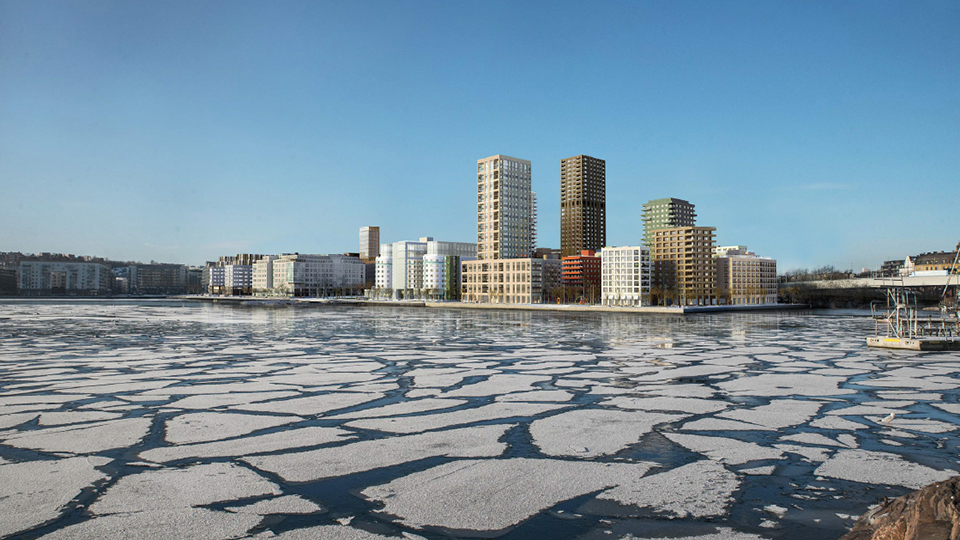 Vy vinter, foto.