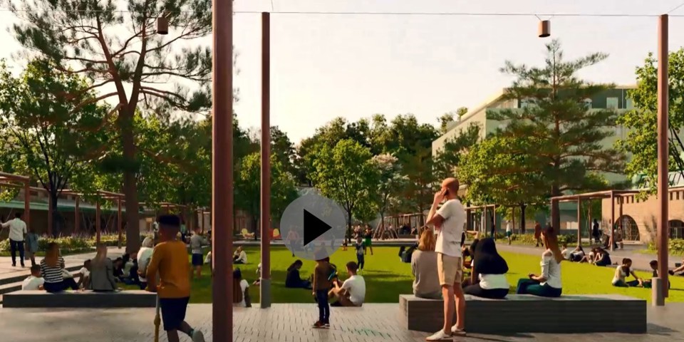 Urklipp från film om Fållanparken.