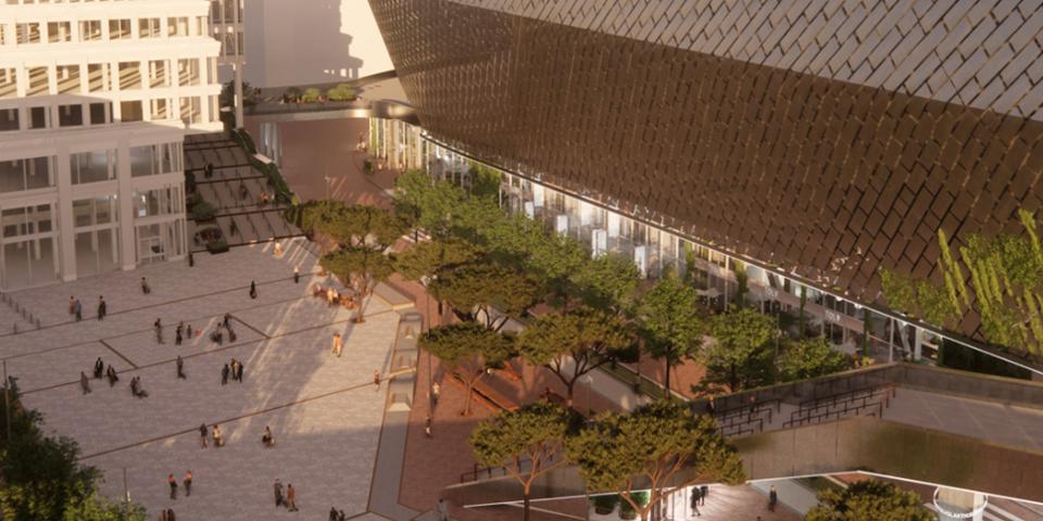Visionsbild av Stockholmsarenan