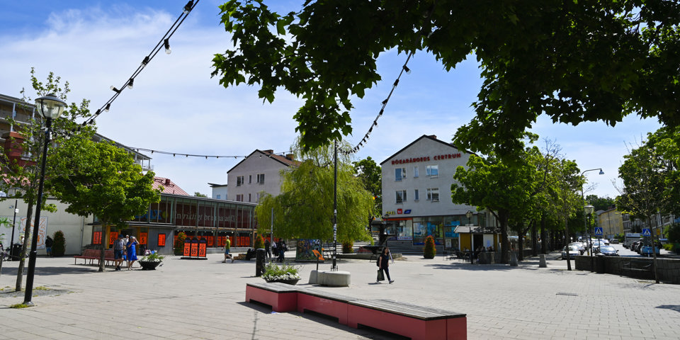 David  Helldéns torg i Hökarängen