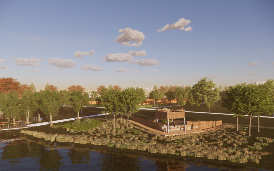 3D-skiss: White arkitekter