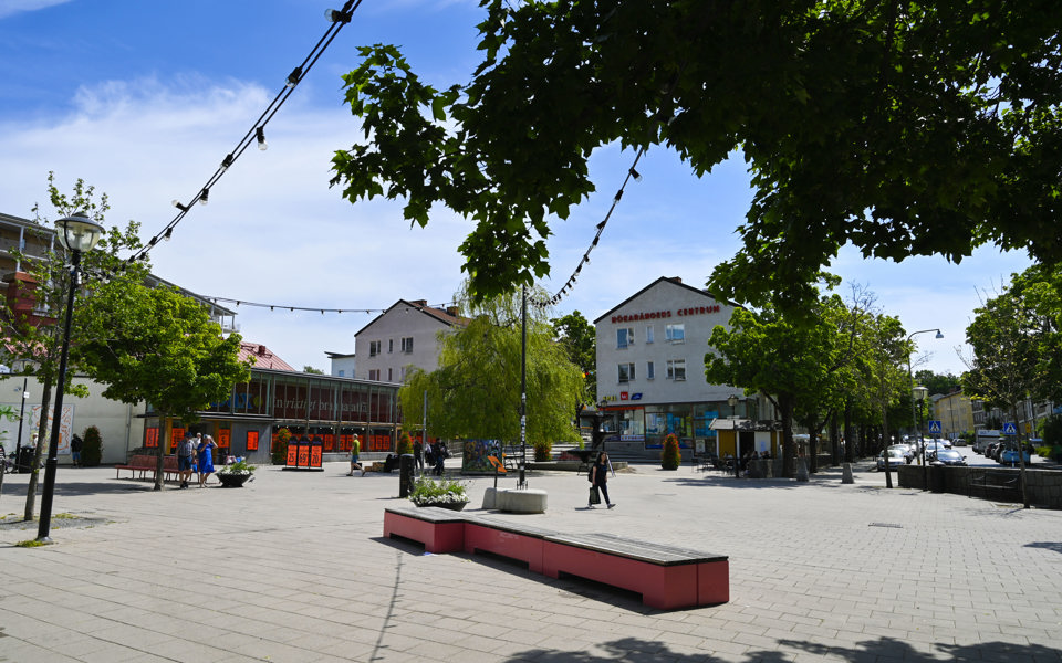 David  Helldéns torg i Hökarängen