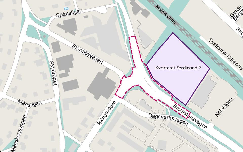 Karta över området.
