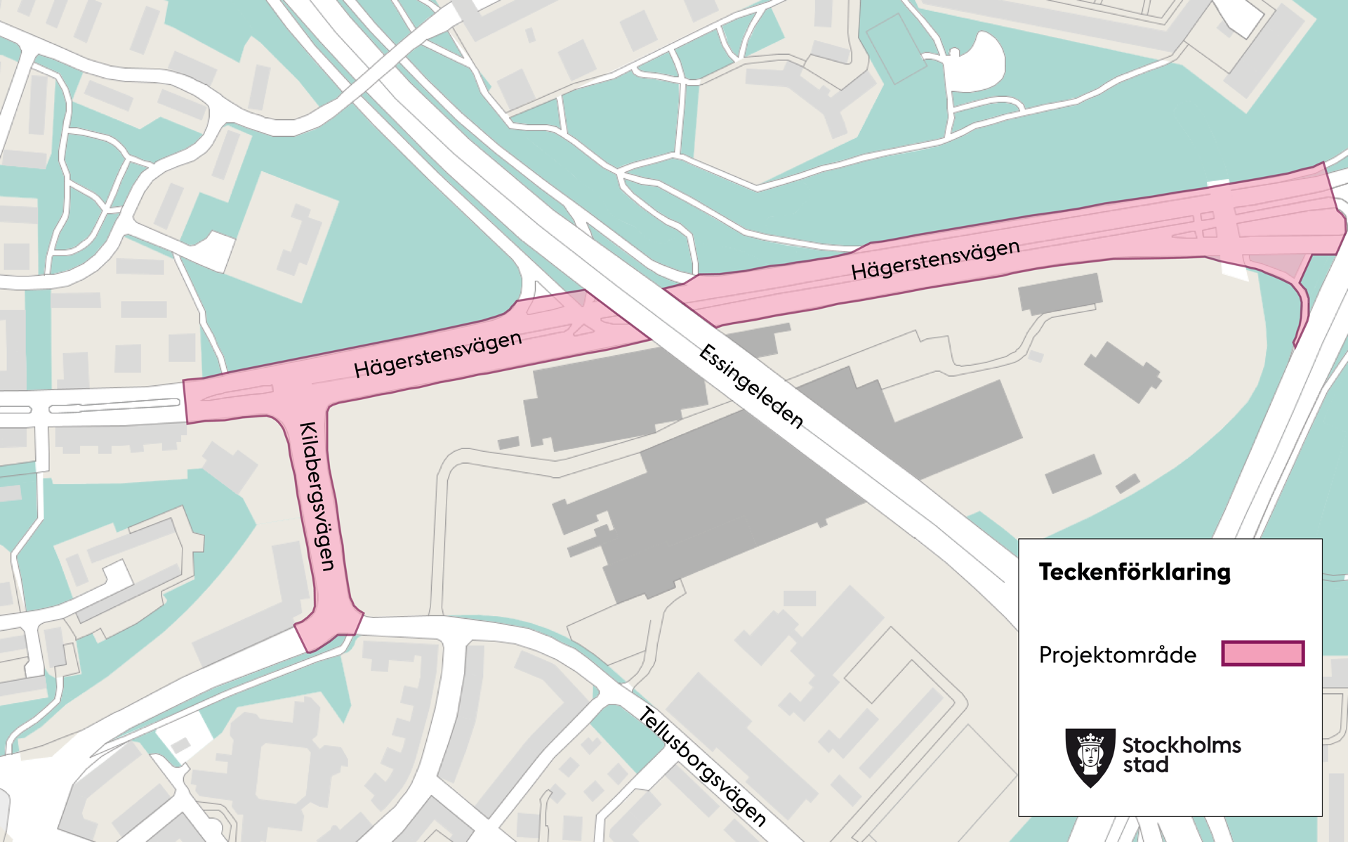 Nya cykelbanor på Hägerstensvägen - Stockholms stad